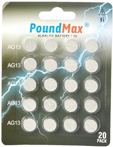 PoundMax® MP076 Batterie 20 x AG13 lr44, Stück: 1
