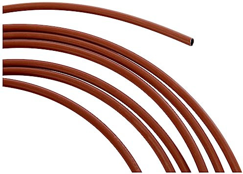 Aqua Control C4017 - Rollo de 50 metros de micro tubo de 4 mm para goteo. Color marrón.