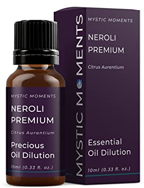 Mystic Moments Néroli Premium Huiles Essentielles Dilution - 10ml - 3% Jojoba Mélange