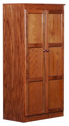Concepts in Wood KT613A Storage Cabinet for Office or Pantry (Oak)