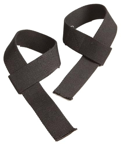 GoFit Bomull handledsremmar - svart, 50 cm