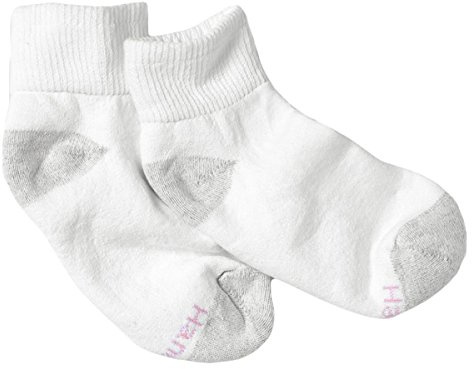 Hanes Womens Value, Ankle Soft Moisture-wicking Socks, Available In 10 And 14-packs Athletic-socks, White - 10 Pack, 5-9 US