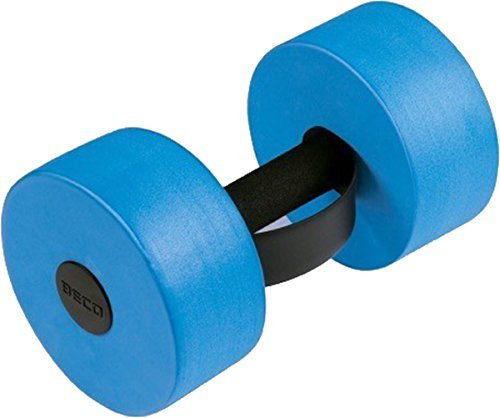 Beco Aquatisch Training Schwimmbad Fitnesstraining Aqua Schaumstoff Hantel Paar - Blau - blau, Blau, Large