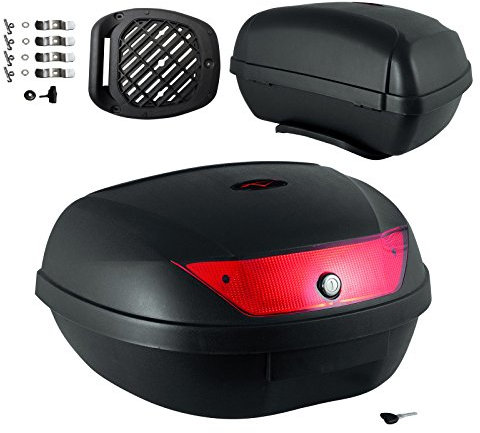 Bauletto Moto Scooter Baule Valigia Rigida Universale 48 lt