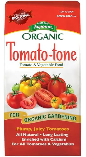 Tomato-tone Organic Fertilizer - FOR ALL YOUR TOMATOES, 4 lb. bag