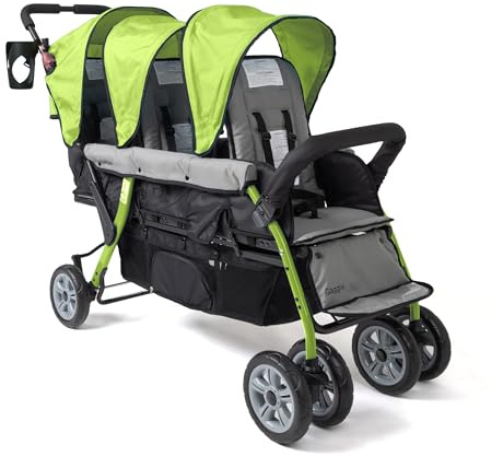 ITALTRIKE Foundations Passeggino TRIO SPORT 3 Posti in Tandem