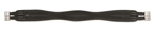 Shires ARMA Anti-Chafe Contour Girth with Elastic - Black 52