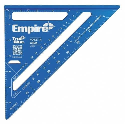 Empire Level E2994 7-Inch High Definition Rafter Square