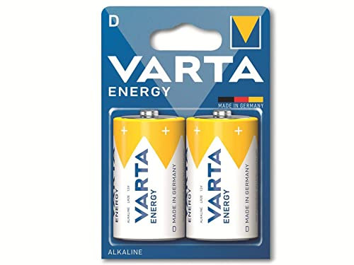 Varta LR20/D 1.5V BL/2 Pile Energy 0568083 Bleu