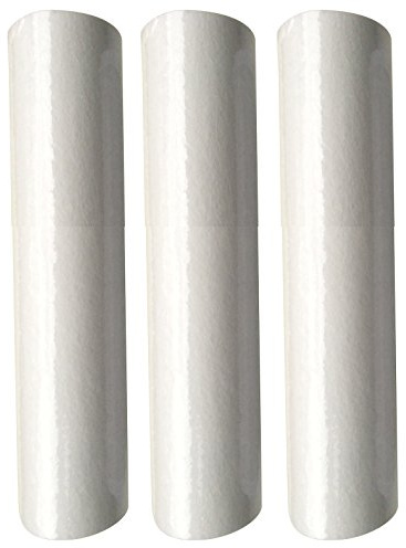 3 x 10 Reverse Osmosis RO Unit Sediment PP Water Filter Cartridges - 5 Micron