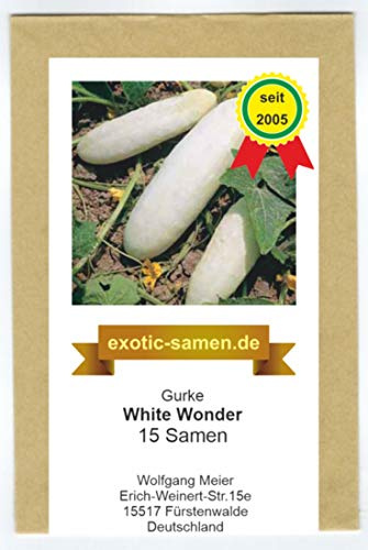 Freilandgurke - White Wonder - 15 Samen
