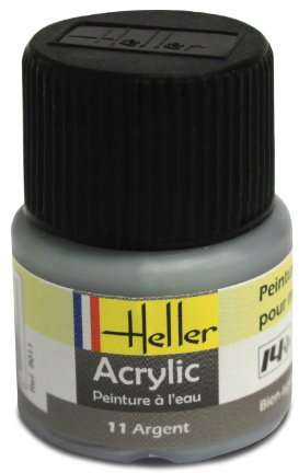 Heller - 9011 - Maquette - Argent