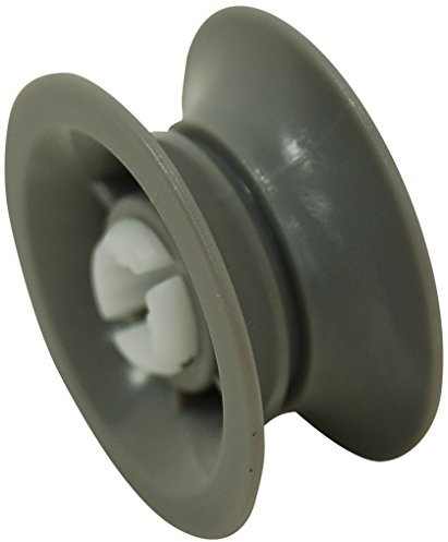 Genuine Original BSH Bosch, Neff, Siemens 1Kdw, Bw, Cg, CP, DVS, S41, Sce, SGV, SHE, Shx, Smd, Smi, Sms Series Dishwasher Upper Basket Wheel (Pack of 1)