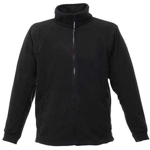Regatta Professional Men's Thor III Interactive Workwear Fleece Jacket, Black, size Large