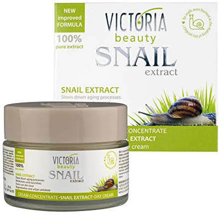 Victoria Beauty - Ansiktskräm natt och dag - anti-aging - snigelextraktkoncentrat - 50 ml