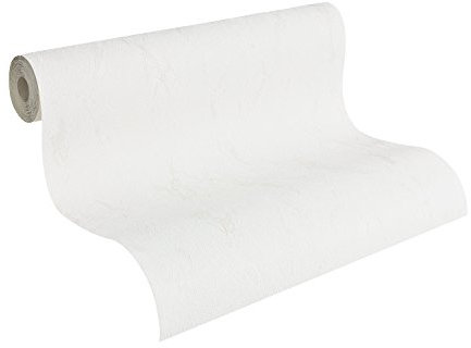 A.S. Création Strukturprofiltapete Tapete Strukturtapete 10,05 m x 0,53 m braun weiß Made in Germany 376626 3766-26