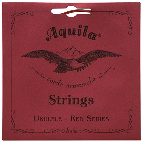 Aquila Red Series AQ-85 Saiten für Konzert-Ukulele, High G, 4 Stück
