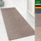 casa pura Teppich Läufer für Küche, Flur & Wohnraum - Teppichläufer auf Maß in Sisal Optik - Meterware - Flurteppich - Küchenläufer - Wohnzimmer Teppich (Kalkuta, Taupe, 100x200cm (BxL))