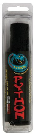 Python Racquetball Replacement Rubber Grip, Black
