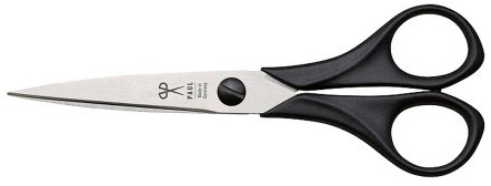 Paul 806 papperssax, precisionskniv, skolbehov, 16 cm lång, svart
