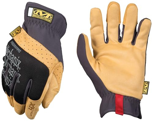 Mechanix Wear - Material4X FastFit Handschuhe (Small, Schwarz/Braun)