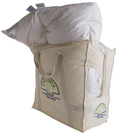 Daunex Sestriere Duo Edredón, Algodón, Blanco, Doble, 250 x 180 x 2 cm.
