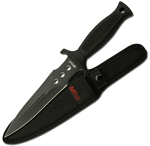 MTECH USA MT-454 Fixed Blade Knife 11.5-Inch Overall, Stainless Steel