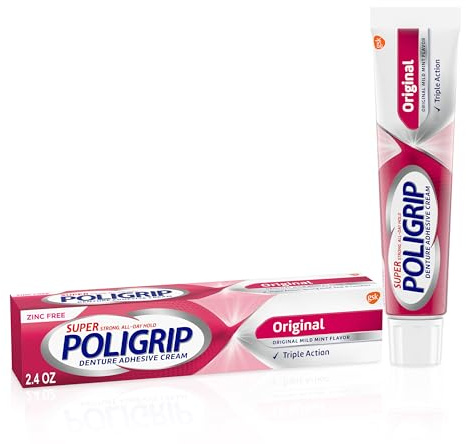 Super Poligrip crèmes adhésives pour prothèse dentaire 68 g