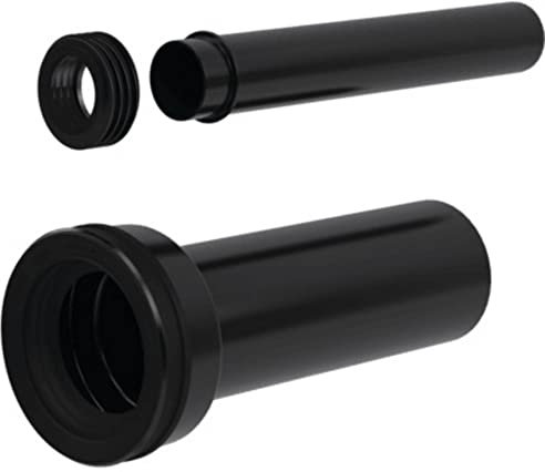 Geberit - Juego De Conexión Geberit Para Inodoro Suspendido, Longitud 30 Cm: D90Mm D1=45Mm Cromado Mate (152.441.46.1)