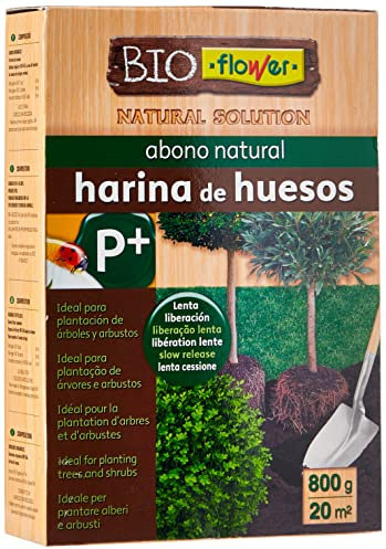 Bioflower Harina de Huesos, 800 gr