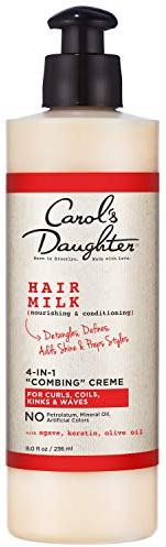 Carols Daughter Hair Milk Nourishing & Conditioning 4-In-1 Combing Creme, 8 Ounce by Carol's Daughter