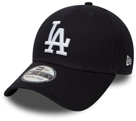 New Era Gorra 39Thirty LA DodgersEra de Baseball Fitted Cap (S/M (54-57 cm) - Azul)