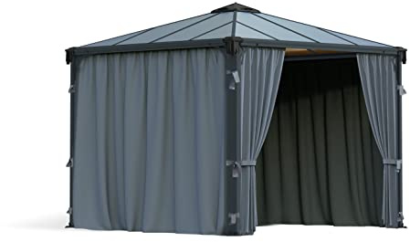 CANOPIA by Palram Juego de Cortinas Laterales Palermo Gazebo 3000/3600