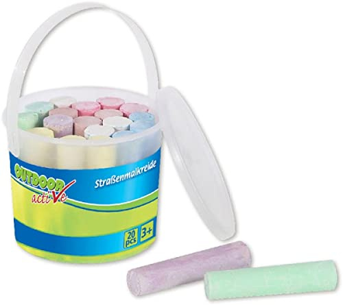 Vedes Outdoor Active Seau de 20 craies de rue