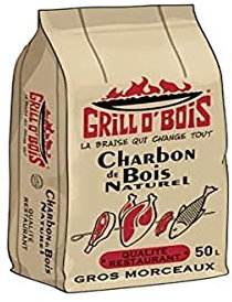 Grill O'Bois 571 Charbon de bois qualité restaurant 50 L