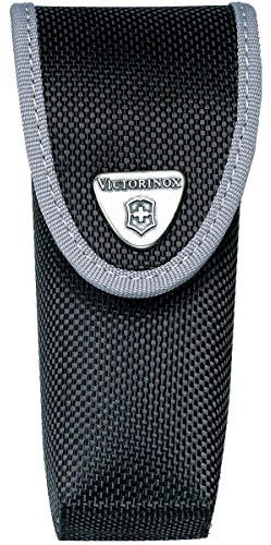Victorinox, Gürteletui Nylon, mit Lampenfach, schwarz, Accessoires für Taschenmesser, Outdoor, Multifunktion