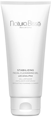 Natura Bissé Gesichtsreinigungsgel + AHA | Exfolierendes Reinigungsgel mit Aloe Vera und Vitamin B | 200 ml