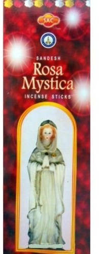 SAC Encens Rose Mystica Mistica Lot de 6 Paquets hexagonaux