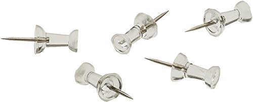 Staples Boîte de 100 épingles de signalisation Transparent