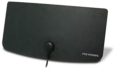 Metronic 416960 HD inomhusantenn – extra platt, 41dB svart