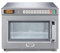 Panasonic NE-1853 Commercial Microwave, with Programmable Touch Pads and 15 Power Levels - 1800W - Silver