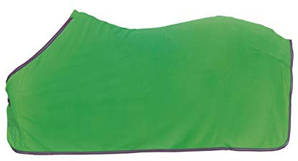 Abschwitzdecke 38115813 Fleece Rug -Alaska- Green/Violet, 125cm