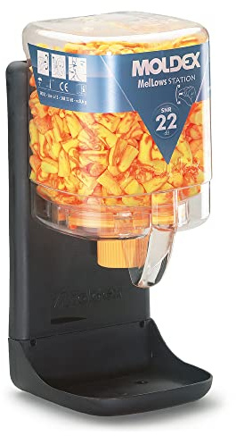 Moldex 7625 SNR 22 Einweg-Schaumstoff-Ohrstöpsel Mellows Station (250 Paare)