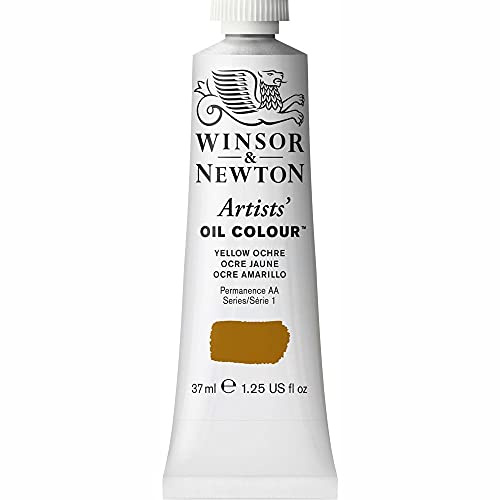 Winsor & Newton Artists' Oil Color, 37ml (1.25 oz) Tube, Yellow Ochre