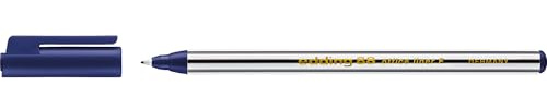 edding 88 – fineliner – blå – 1 penna – rund spets 0,6 mm – tunn fiberpenna för fin och exakt skrivning, understrykning, teckning – för kontor, skola och hem