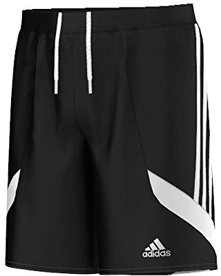 adidas Nova 14 Y SHO Children's Shorts, Boys, Shorts, Nova 14 Y SHO, Black White, 12 Years