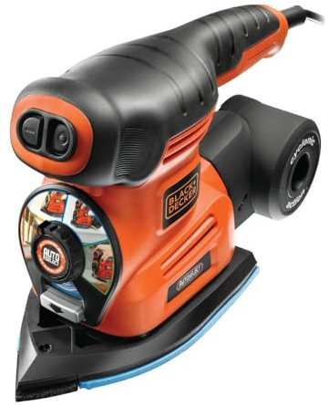 BLACK&DECKER KA280 220 Watt 4-in-1 Multischleifer AutoSelect®