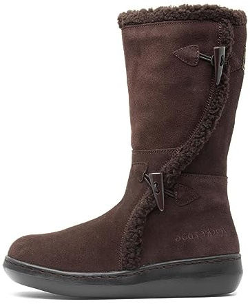 Rocket Dog Slope Stivali da Donna in Camoscio Color Cioccolato - EUR 36