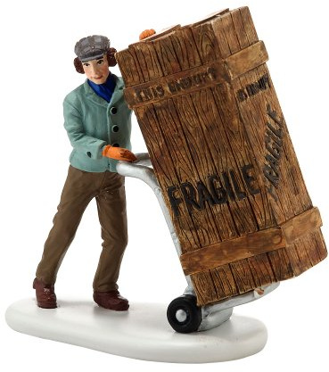 Department 56 Resin A Christmas Story Village Fragile Delivery Accessory Figurine, 2.875 inch