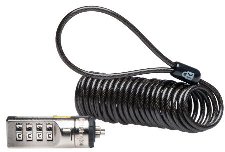 Kensington K64670EU Portable Laptop Sicherheitsschlosskabel mit Zahlenkombination